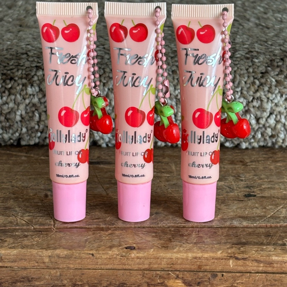 Cherry Lip Gloss Trio